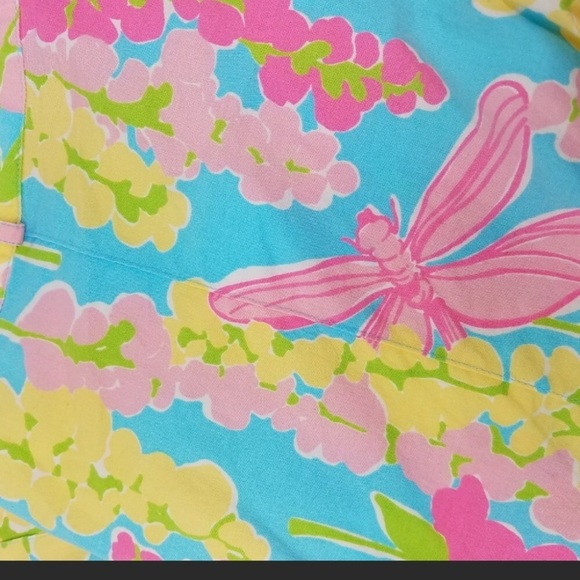 Lilly Pulitzer Havana Blue Snapdragon Capri Pants - Picture 10 of 12